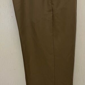 Haggar Men's Khaki Straight-Leg Chinos - Brown